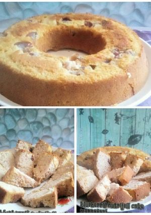 Foto resep Blueberry nutrijell cake(bolu nutrijell)