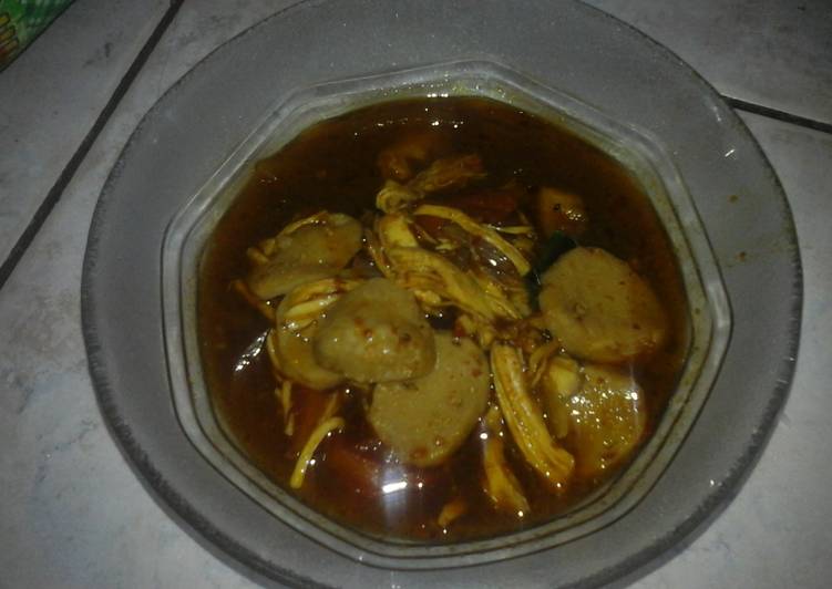 Ayam suwir teriyaki (masak kilat)