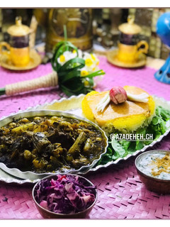 عکسی از دستور خورشت کرفس