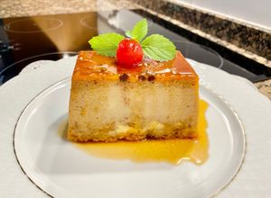 Foto principal de Pudín con pastel de naranja