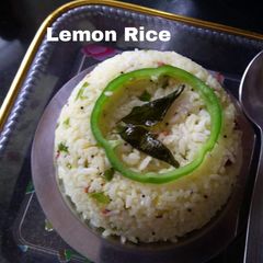 A picture of Capsicum lemon Rice.