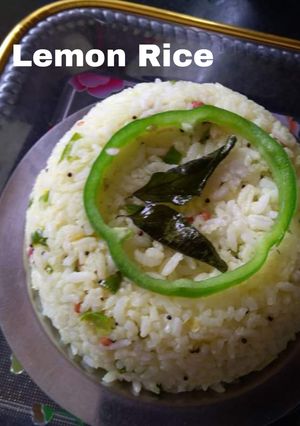 A picture of Capsicum lemon Rice.