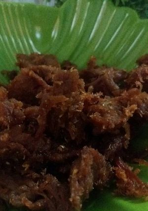 Foto resep Empal gepuk gurih manis (no santan no laos)
