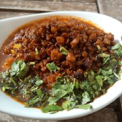 A picture of Chili Sin Carne - Vegetarian / Vegan Chili.