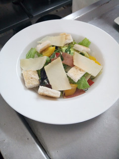 A picture of Caesar Salad.