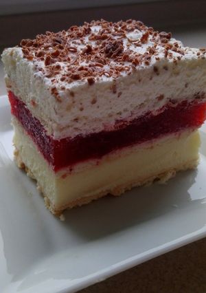 Zdjęcie przepisu Ciasto 3 bit truskawkowy.