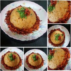 A picture of Beetroot Upma.