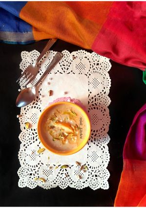 साबुदाणा अ‍ॅॅपल खीर (Sabudana Apple kheer Recipe in Marathi) रेसिपी चे मुख्य फोटो 
