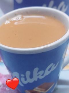 صورة لوصفة شاي كرك بطريقة مختلفة 🤷🏻♀️
