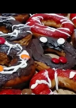 صورة لوصفة دوناتس بطريقه سهلة وجميله ولذيذه
