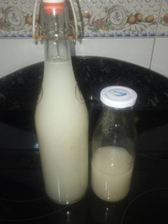 Una foto de Leche de alpiste