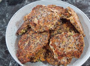 Una foto de Croqueta de Quinoa tricolor con Jurel