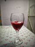 Sorbet de vino tinto