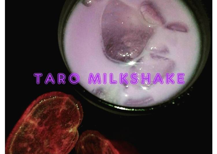 Taro Milkshake #BikinRamadanBerkesan