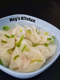 Foto resep 21. Pangsit Ayam Rebus | Pangsit Kuah