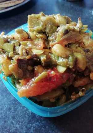 A picture of Aloo sem sabji.