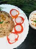 Matar pulau with dill leaves