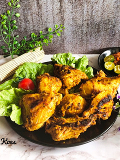 Foto resep Ayam Panggang Bumbu Rujak