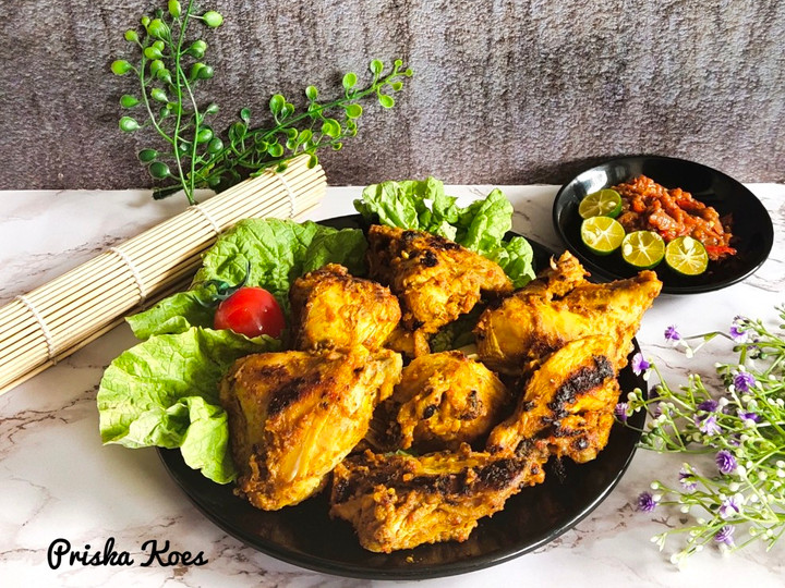 Resep Ayam Panggang Bumbu Rujak Bahan Sederhana