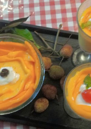 A picture of Mango Souffle.