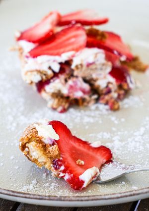 Foto de Tiramisù de Iogurte e Morangos