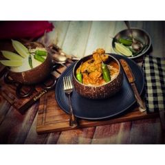Bengali: Till-Kasundi Murgi or Chicken Curry in the Sesame-Mu A picture of Bengali: Till-Kasundi Murgi or Chicken Curry in the Sesame-Mu.