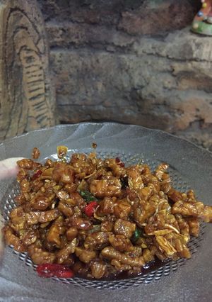 Foto resep Tempe orek pedes