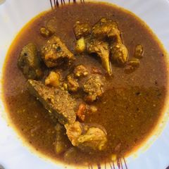 A picture of Mutton gravy.