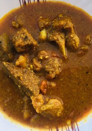 A picture of Mutton gravy.