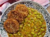 Edamame bab, zöldszójabab krémes főzeléke (vegán)