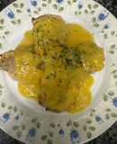 609. Contramuslos de pollo con salsa de naranja y limón en freidora de aire (principal carne)