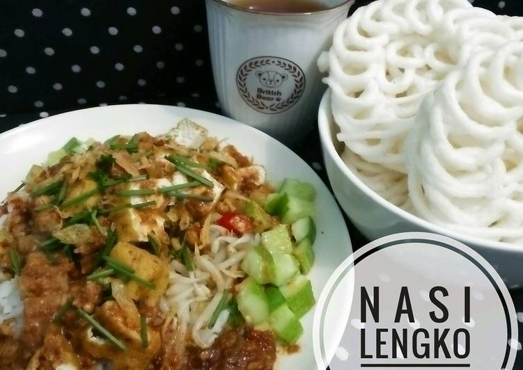 Langkah Mudah untuk Menyiapkan Nasi Lengko Khas Cirebon #pr_bukannasibiasa yang Enak Banget