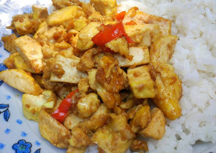 Dadar orek tahu