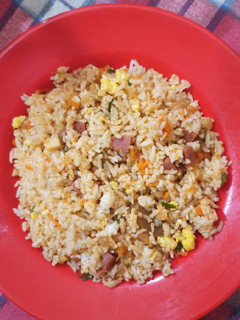 Foto resep Nasi Goreng Kornet Wortel Saus Gochujang