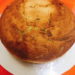 A picture of My pound cake.