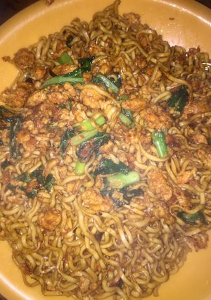 Foto resep Mie goreng tek tek