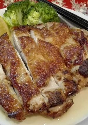 Foto resep Ayam panggang jahe sehat, mudah dan juicy - Tanpa minyak -