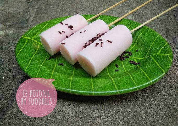 Standar Resep termudah membuat Es potong jadul #bikinramadanberkesan  sesuai selera