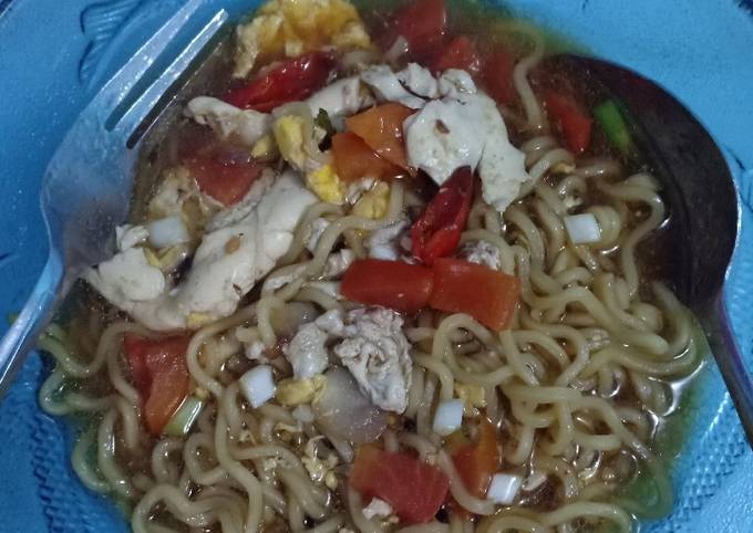 Mie Nyemek simple mudah