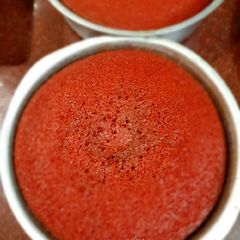 A picture of Red Velvet Cake (Sponge recipe).