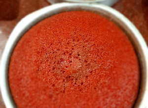 A picture of Red Velvet Cake (Sponge recipe).