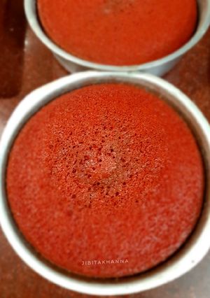 A picture of Red Velvet Cake (Sponge recipe).