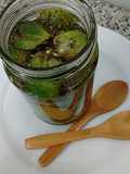 Coles de Bruselas en Escabeche