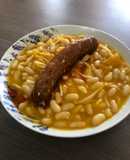 Porotos con riendas