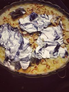 A picture of Custard kheer.