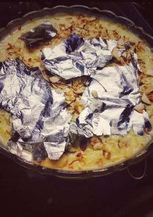 A picture of Custard kheer.