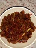 Oseng Mercon Daging Sapi