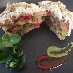 A picture of Sandwich Uttpam.