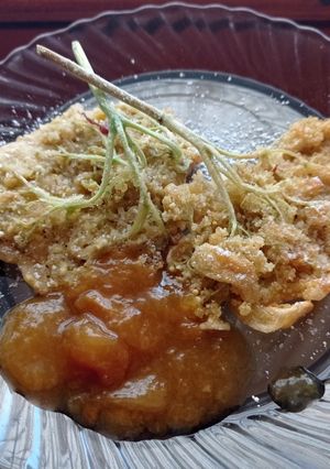 Rántott bodzavirág recept fotója