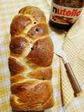 Pan brioche con gocce di cioccolato